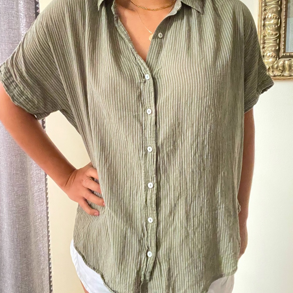 AERIE button up